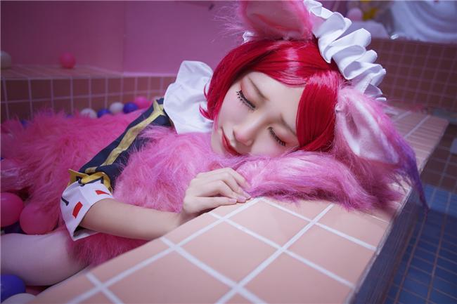 《王者荣耀》 女仆妲己cosplay,cosplay图片,二次元图片