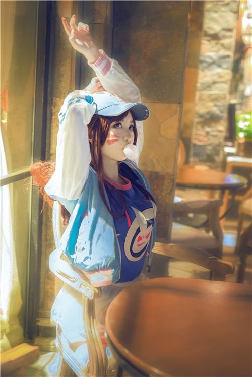 《守望先锋》D.va cosplay,cosplay图片,二次元图片