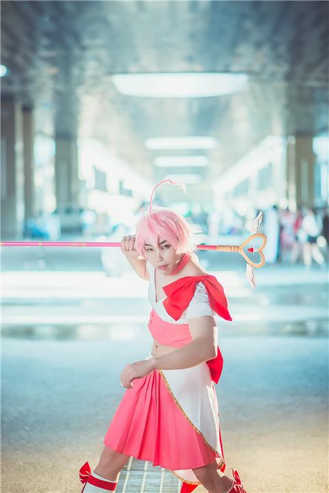 《魔法少女 俺》卯野咲cosplay,cosplay图片,二次元图片