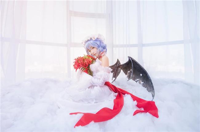 《东方project》 蕾米莉亚 cosplay,cosplay图片,二次元图片