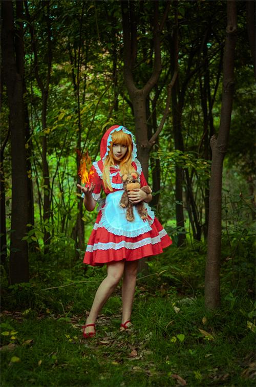 《英雄联盟》 安妮小红帽cosplay