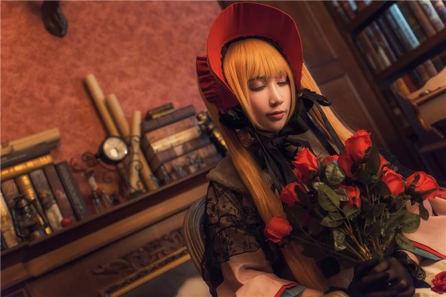 《蔷薇少女》大正和服真红cosplay,cosplay图片,二次元图片