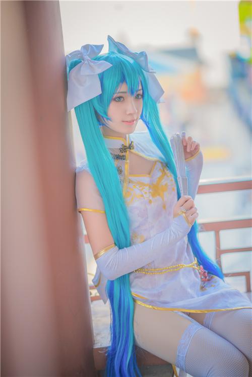 《Vsinger》初音 金丝雀cosplay,cosplay图片,二次元图片