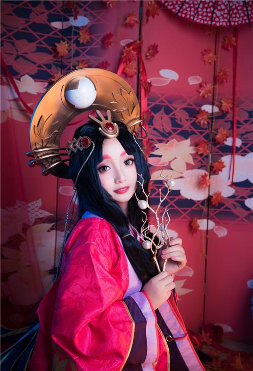 《阴阳师》辉夜姬cosplay