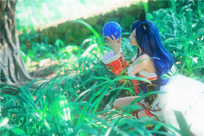 《英雄联盟》阿狸cosplay,cosplay图片,二次元图片