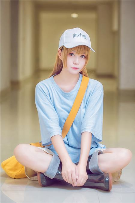 《工作细胞》血小板cosplay,cosplay图片,二次元图片