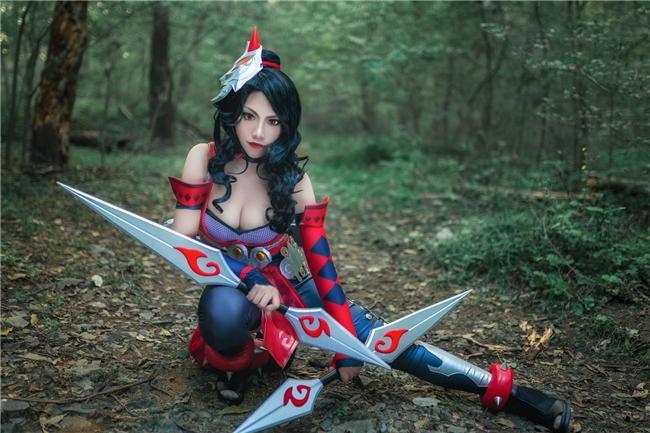 《王者荣耀》阿轲cosplay