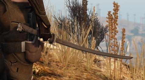 侠盗猎车手5MOD Katana From Clive Barker&rsquo;s JERICHO