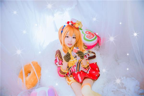 《LoveLive！》高坂穗乃果冰淇淋觉醒cosplay,cosplay图片,二次元图片