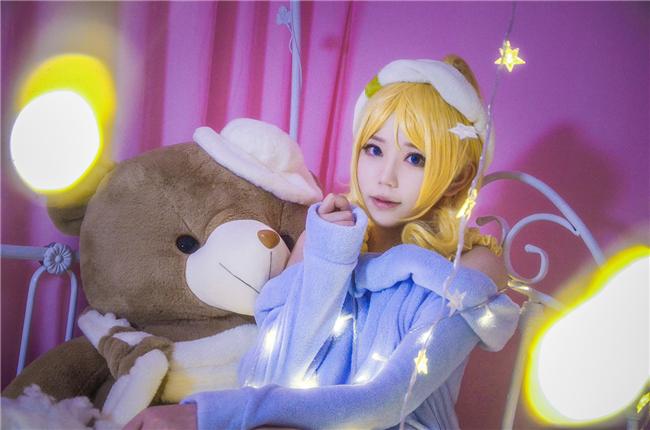 《LoveLive！》绘里睡衣,cosplay图片,二次元图片