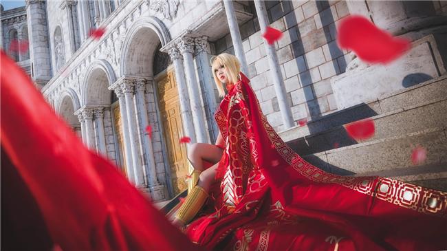 《FATE》尼禄斗兽场cosplay