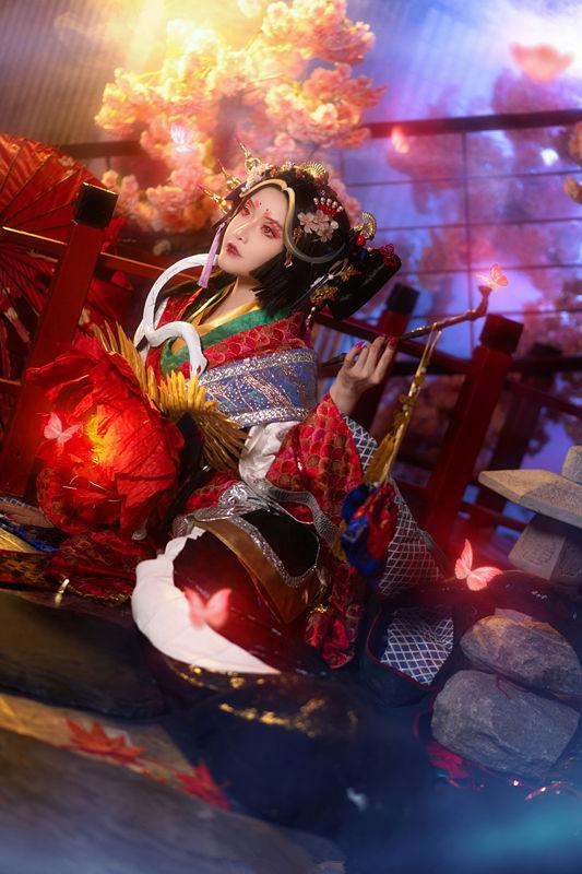 阴阳师清姬化烟cosplay,cosplay图片,二次元图片