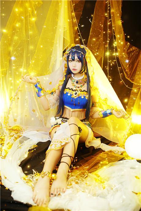《LoveLive!》园田海未舞娘cosplay