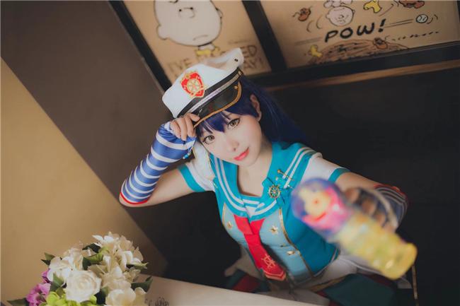 《loveLive!》园田海未cosplay,cosplay图片,二次元图片