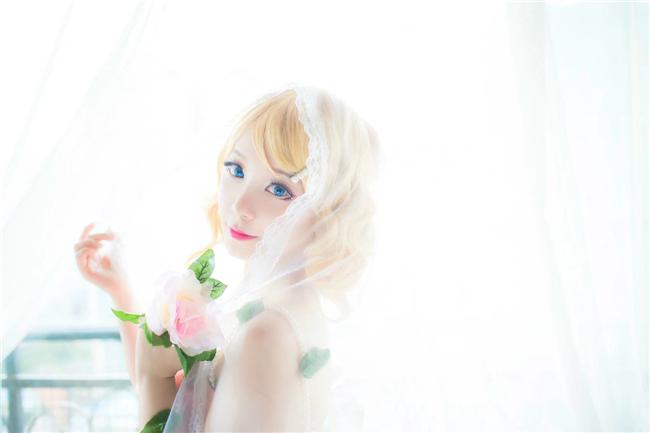 Vsinger 镜音铃 背德之花cosplay,cosplay图片,二次元图片