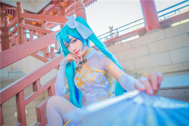 《Vsinger》初音未来&洛天依  cosplay,cosplay图片,二次元图片