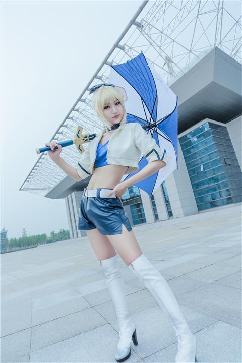 《Fate》saber 赛车娘cosplay,cosplay图片,二次元图片