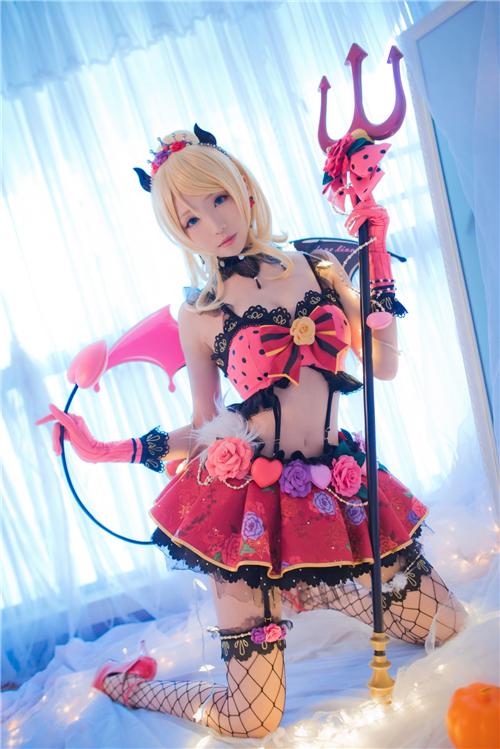 《LoveLive！》小恶魔绘里cosplay,cosplay图片,二次元图片