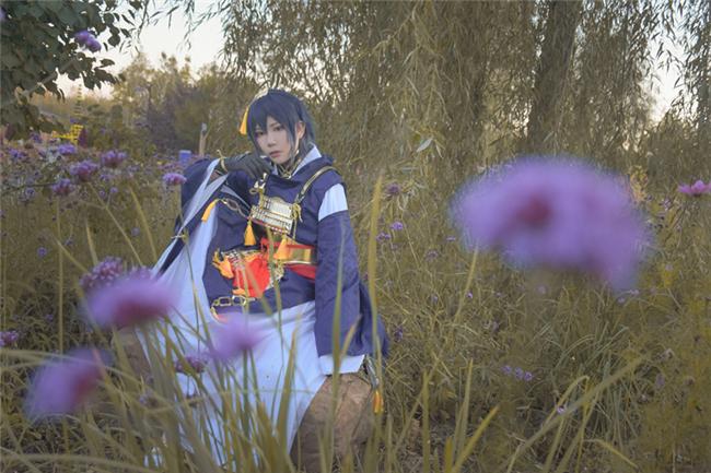 《刀剑乱舞》三日月宗近x鹤丸国永cosplay,cosplay图片,二次元图片