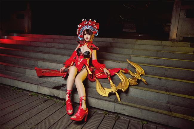 《王者荣耀》虞姬cosplay