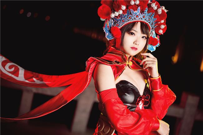 《王者荣耀》虞姬cosplay,cosplay图片,二次元图片