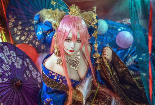 《FGO》玉藻前满破cosplay,cosplay图片,二次元图片