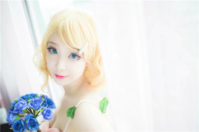Vsinger 镜音铃 背德之花cosplay,cosplay图片,二次元图片