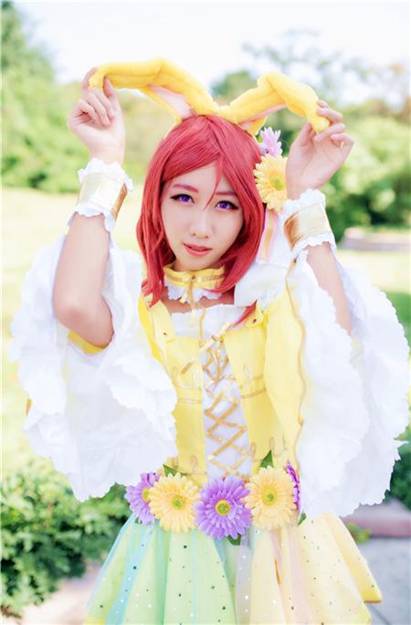 《LoveLive！》西木野真姬 花束觉醒cosplay,cosplay图片,二次元图片