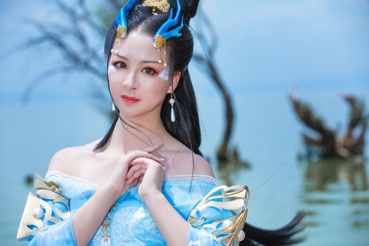 天涯明月刀·画龙致雨cosplay,cosplay图片,二次元图片