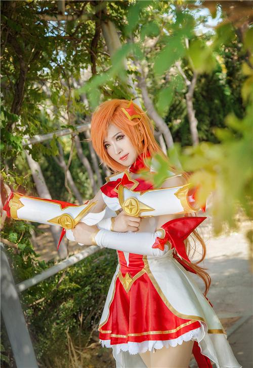 《英雄联盟》赏金猎人星之守护者cosplay,cosplay图片,二次元图片