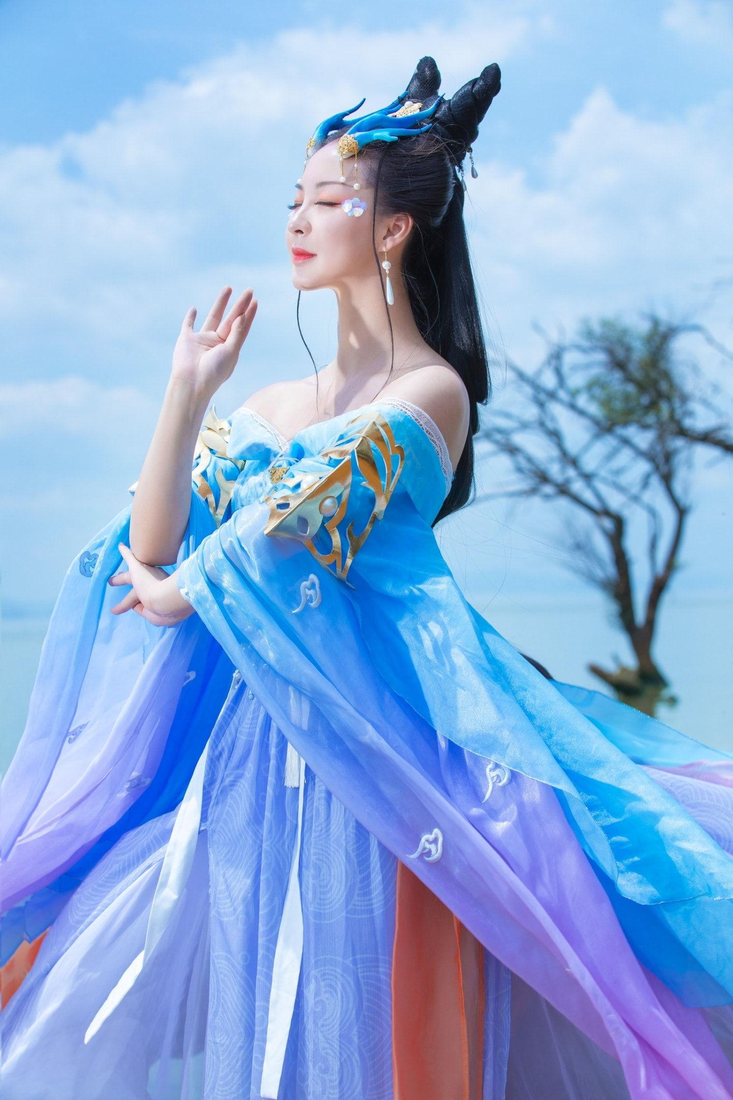 天涯明月刀·画龙致雨cosplay,cosplay图片,二次元图片