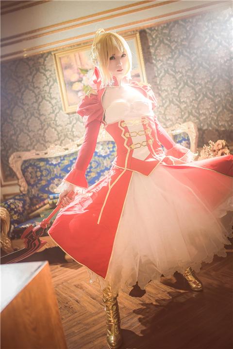 《fate》尼禄cosplay,cosplay图片,二次元图片