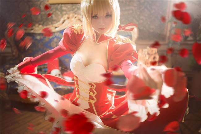 《fate》尼禄cosplay,cosplay图片,二次元图片