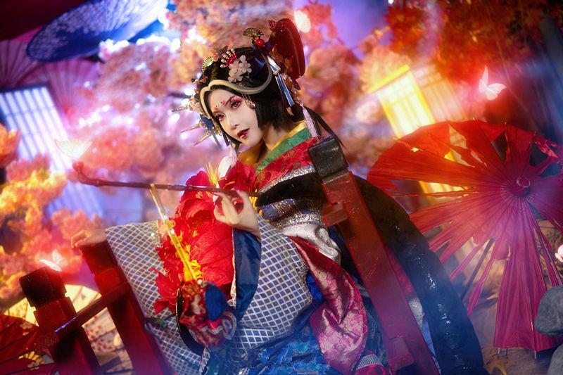 阴阳师清姬化烟cosplay,cosplay图片,二次元图片