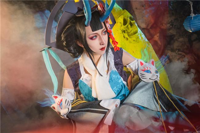 《阴阳师》阎魔cosplay,cosplay图片,二次元图片