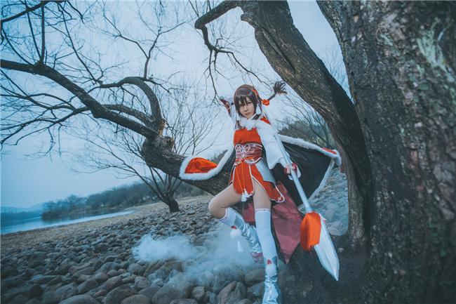 《Vsinger》乐正绫 残月雪cosplay,cosplay图片,二次元图片