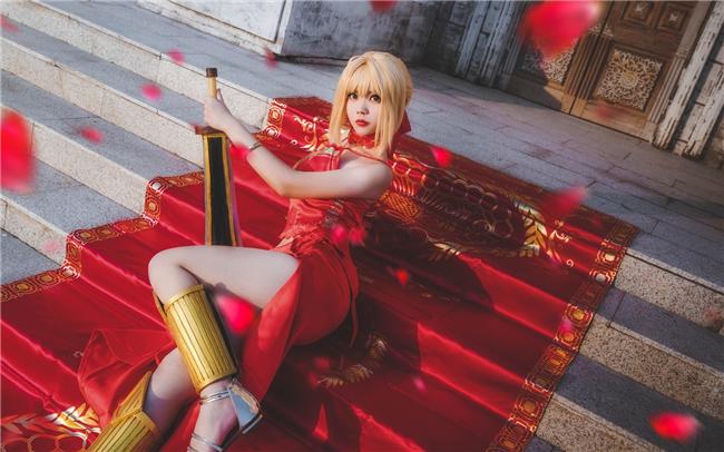 《FATE》尼禄斗兽场cosplay,cosplay图片,二次元图片