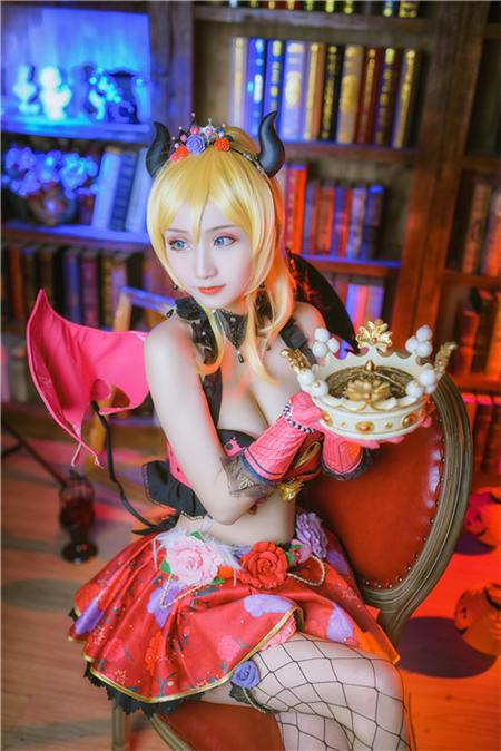 《Lovelive》绘里小恶魔cosplay