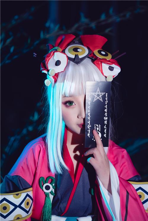 《阴阳师》百目鬼cosplay,cosplay图片,二次元图片