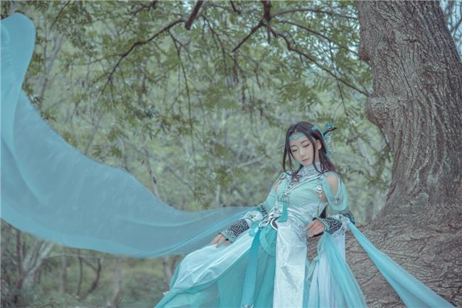 《剑网三》雪河琴娘cosplay,cosplay图片,二次元图片