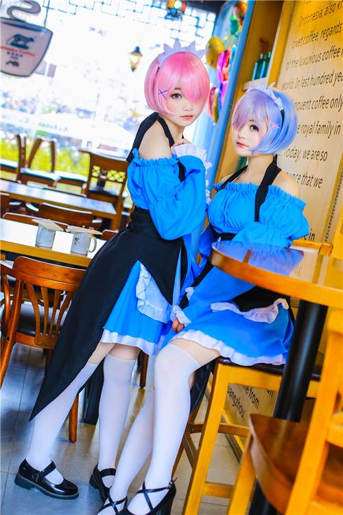《从零开始的异世界生活》拉姆x雷姆cosplay