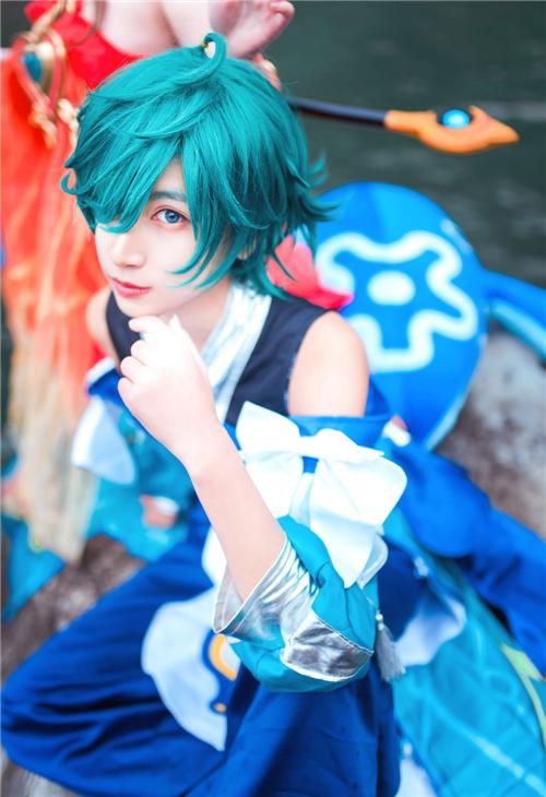《王者荣耀》大乔x庄周cosplay,cosplay图片,二次元图片