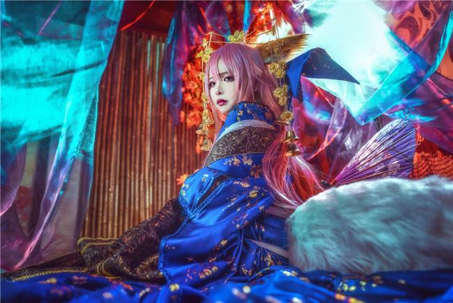 《FGO》玉藻前满破cosplay,cosplay图片,二次元图片