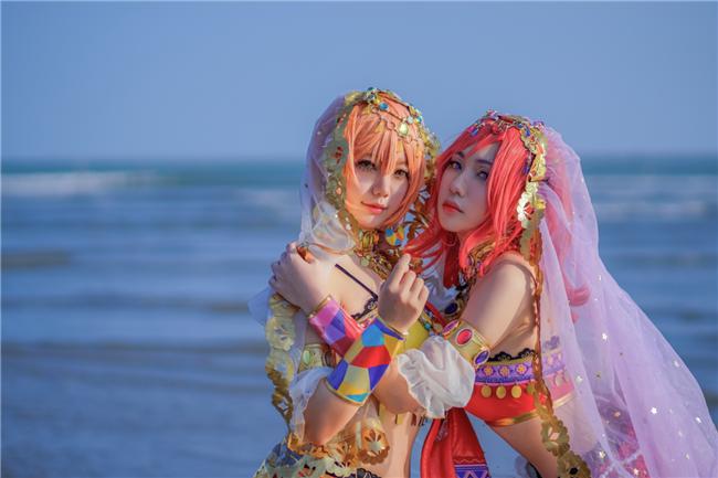 《lovelive》 星空凛&西木野真姬cosplay,cosplay图片,二次元图片