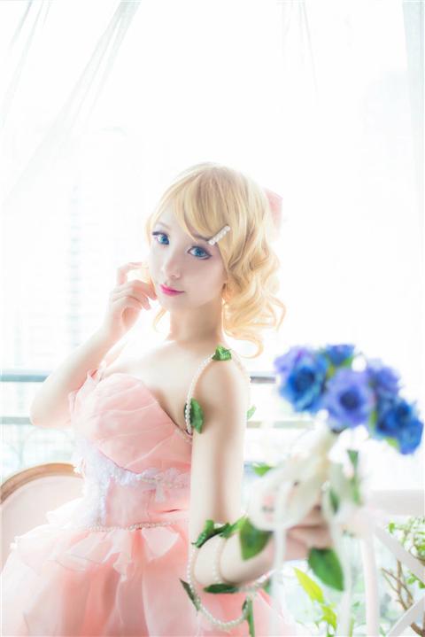 Vsinger 镜音铃 背德之花cosplay,cosplay图片,二次元图片