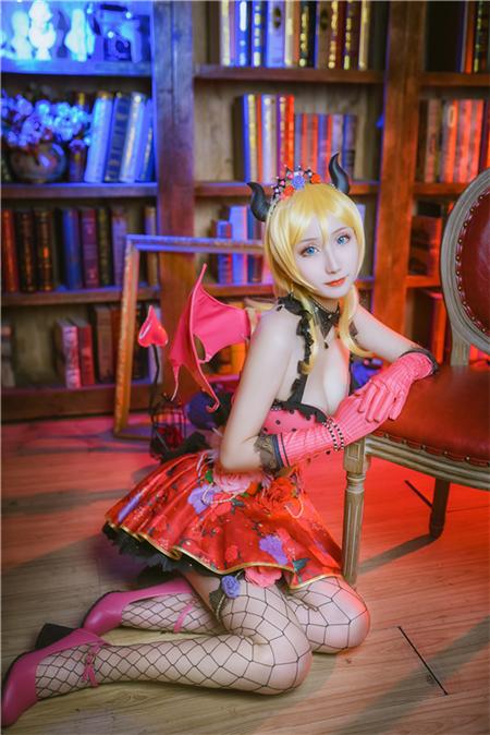 《Lovelive》绘里小恶魔cosplay