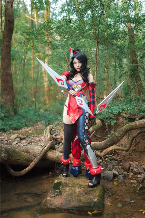 《王者荣耀》阿轲cosplay