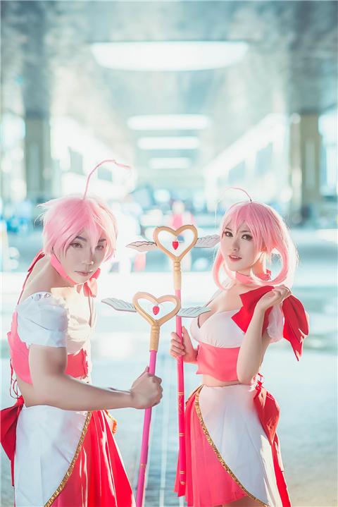 《魔法少女 俺》卯野咲cosplay,cosplay图片,二次元图片