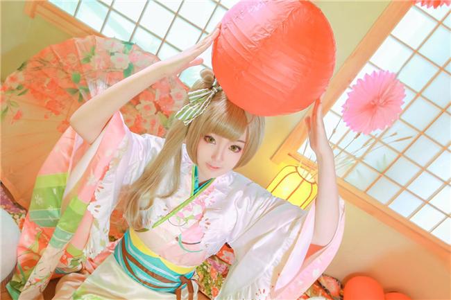 《LoveLive!》南小鸟正月觉醒cosplay,cosplay图片,二次元图片