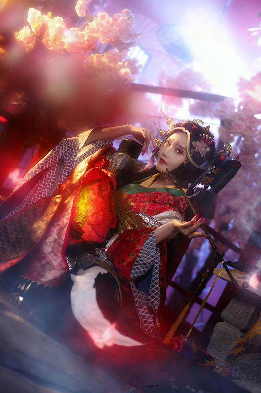 阴阳师清姬化烟cosplay,cosplay图片,二次元图片